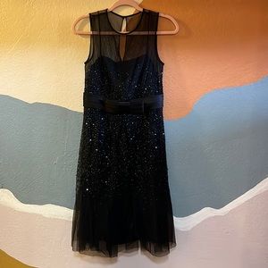 Black formal dress Anne Taylor 6P